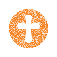 Folkekirkens logo orange.png