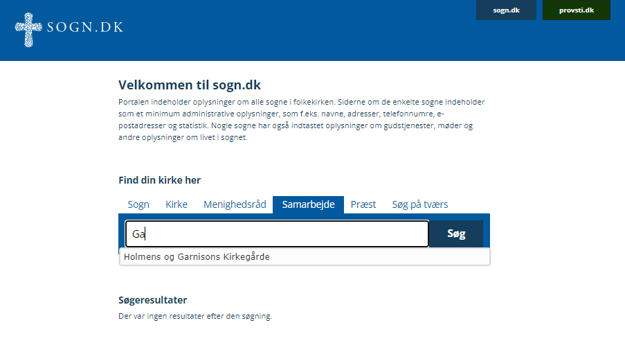 Skærm klip af sogn.dk