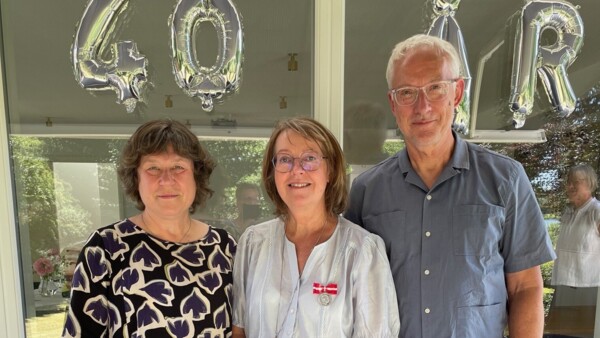 Biskop Marianne Christiansen, Lisbet Schmidt Olsen og  Lars Chr. Kjærgaard
